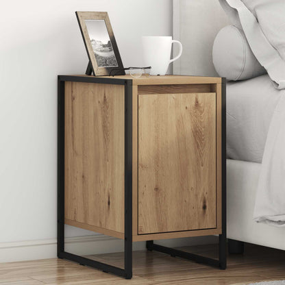 vidaXL Bedside Table 2 pcs Artisian Oak 39.5 x 30 x 50 cm 1