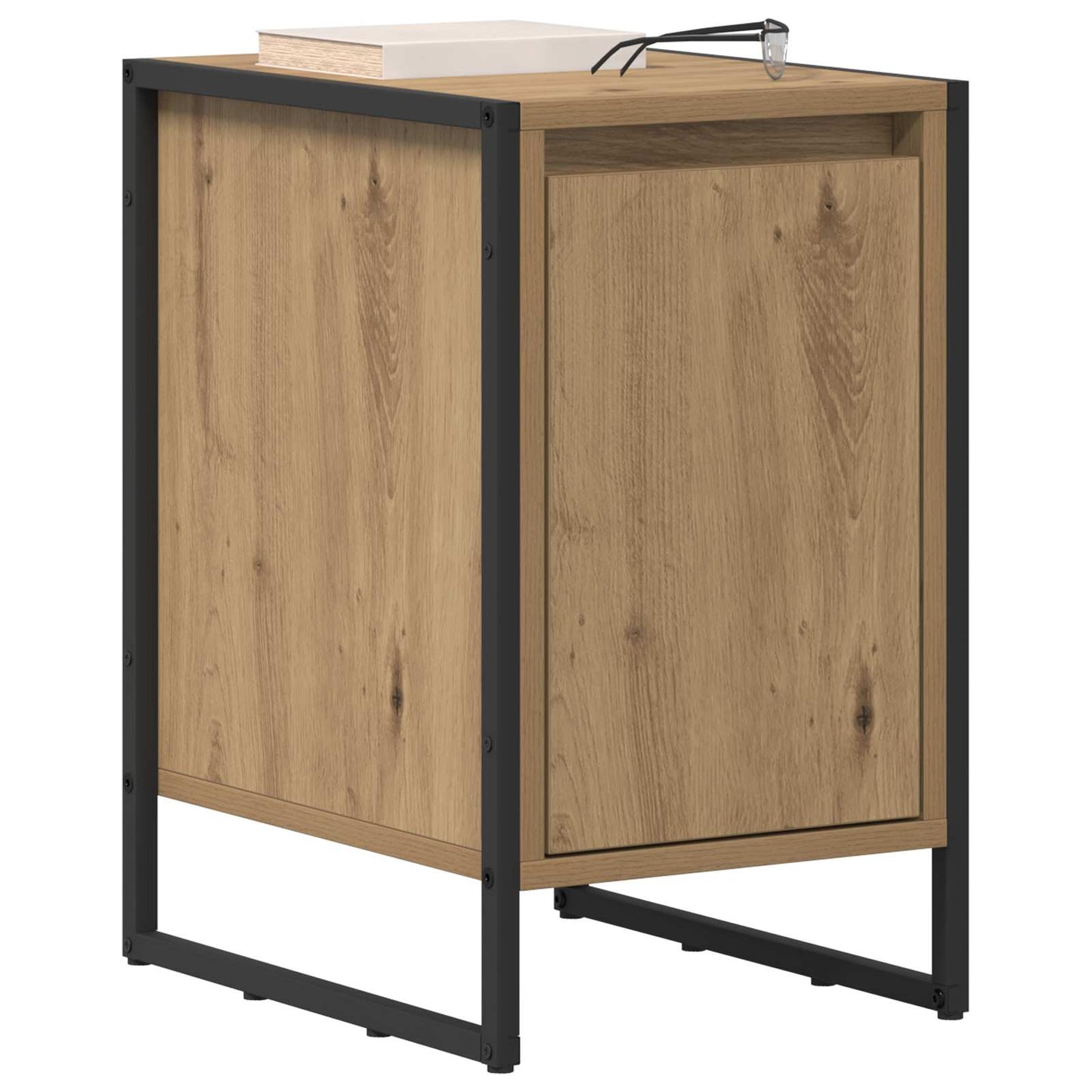 vidaXL Bedside Table 2 pcs Artisian Oak 39.5 x 30 x 50 cm 3