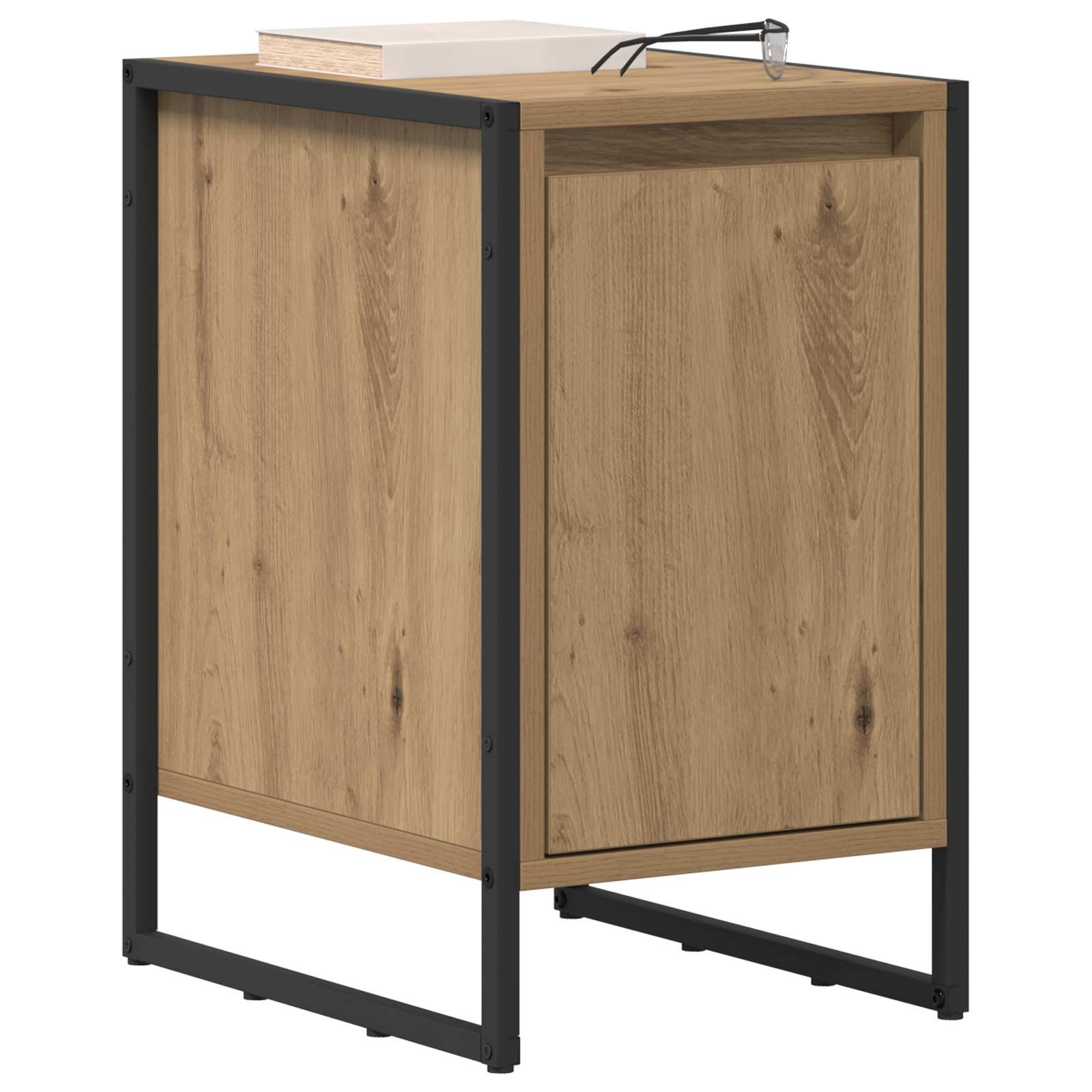 vidaXL Bedside Table 2 pcs Artisian Oak 39.5 x 30 x 50 cm 3