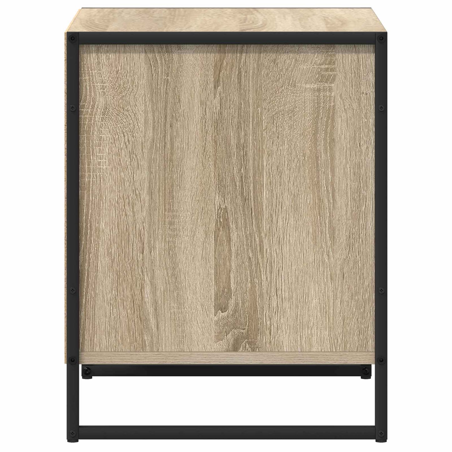 vidaXL Bedside Table Sonoma 50 x 39.5 x 50 cm Engineered Wood 6