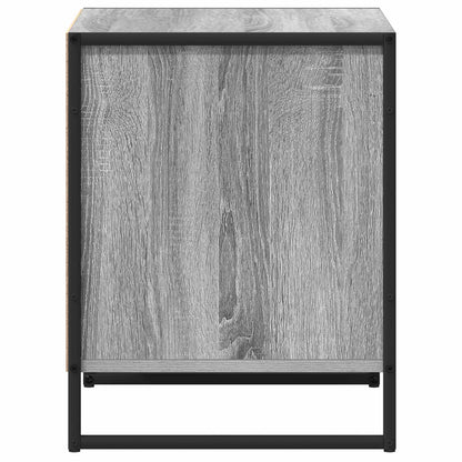 vidaXL Bedside Table Grey Sonoma 50 x 39.5 x 50 cm Engineered Wood 6