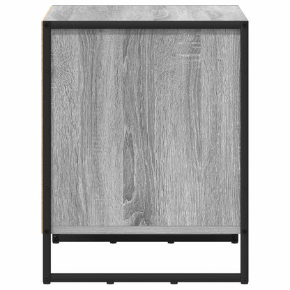 vidaXL Bedside Table Grey Sonoma 50 x 39.5 x 50 cm Engineered Wood 6