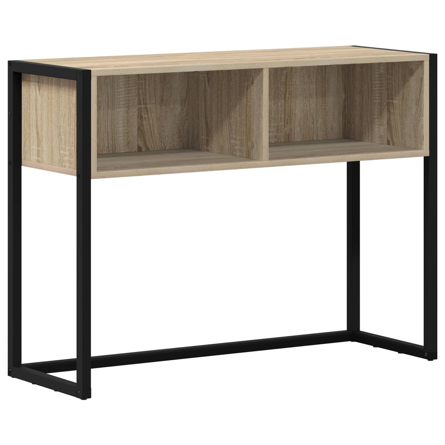 vidaXL End Table Sonoma 100 x 36 x 75 cm Engineered Wood 2