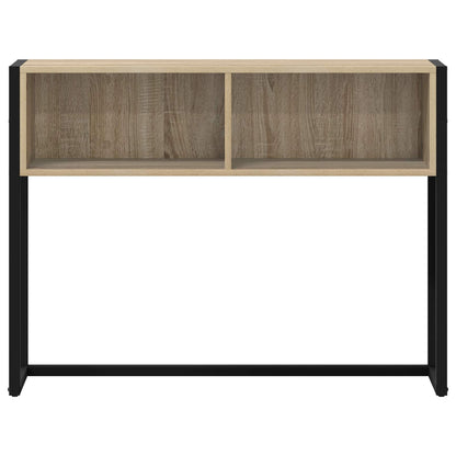 vidaXL End Table Sonoma 100 x 36 x 75 cm Engineered Wood 5