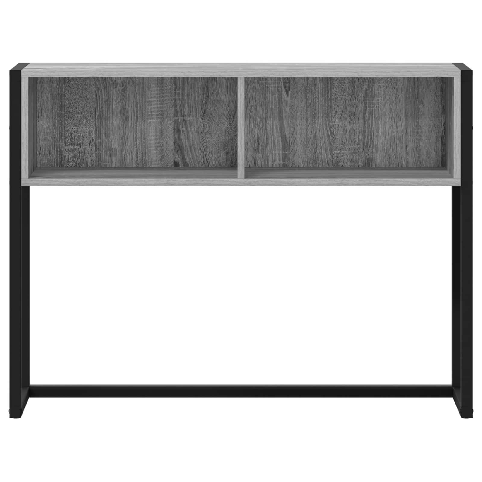 vidaXL End Table Grey Sonoma 100 x 36 x 75 cm Engineered Wood 5