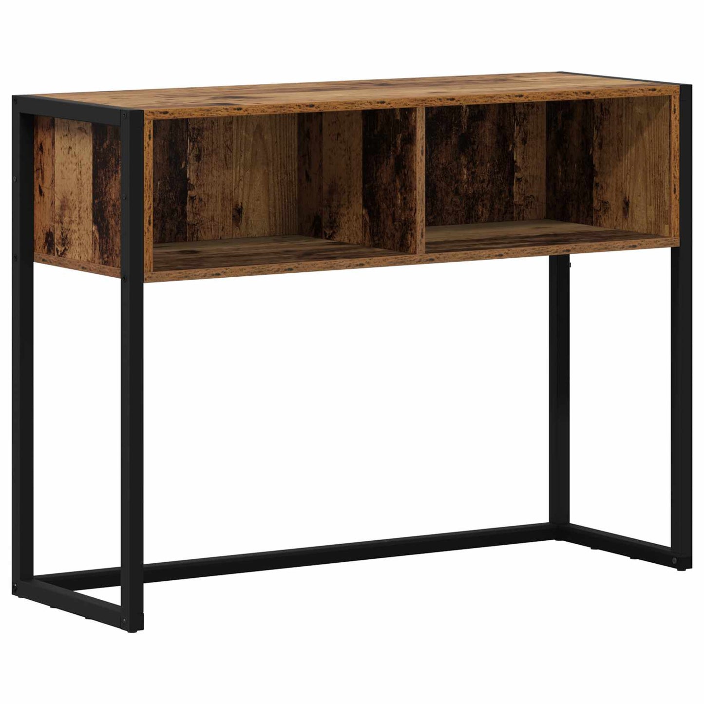 vidaXL End Table Old Wood 100 x 36 x 75 cm Engineered Wood 2