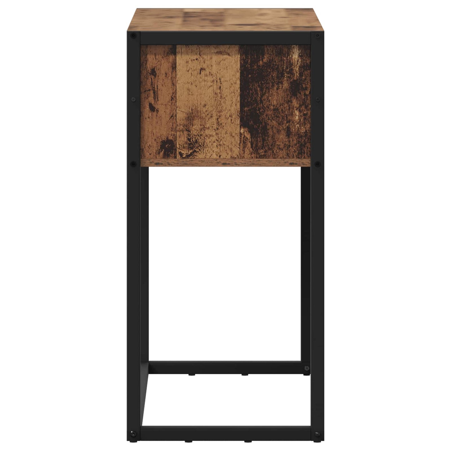 vidaXL End Table Old Wood 100 x 36 x 75 cm Engineered Wood 6
