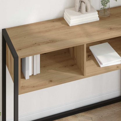vidaXL End Table Artisian Oak 100 x 36 x 75 cm Engineered Wood 4