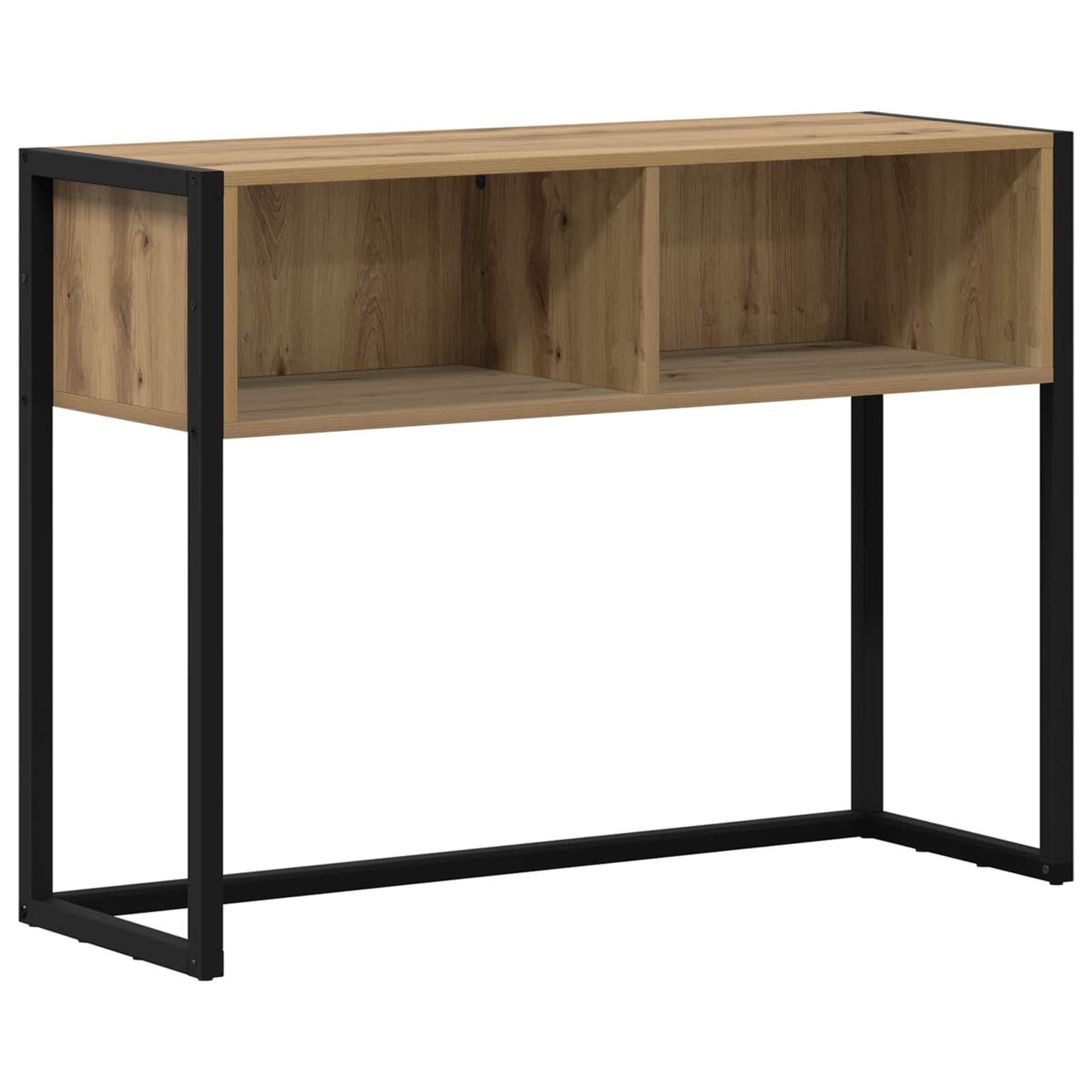 vidaXL End Table Artisian Oak 100 x 36 x 75 cm Engineered Wood 2