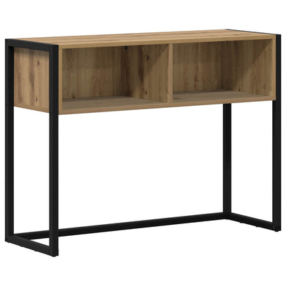 vidaXL End Table Artisian Oak 100 x 36 x 75 cm Engineered Wood 2