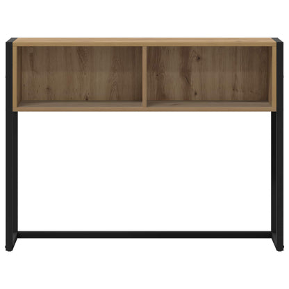 vidaXL End Table Artisian Oak 100 x 36 x 75 cm Engineered Wood 5