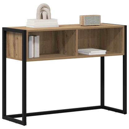 vidaXL End Table Artisian Oak 100 x 36 x 75 cm Engineered Wood 3