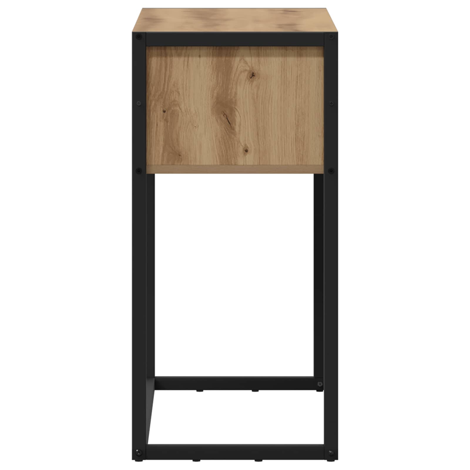 vidaXL End Table Artisian Oak 100 x 36 x 75 cm Engineered Wood 6