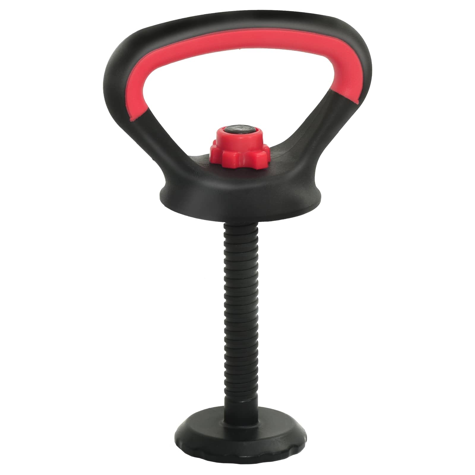 vidaXL 4-in-1 Dumbbell Barbell Kettlebell Set 20 kg Black and Red 6