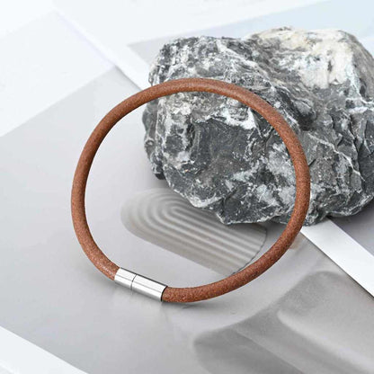 vidaXL Leather Cord 1 Light Brown Ø5 mm x 50 m Leather 5