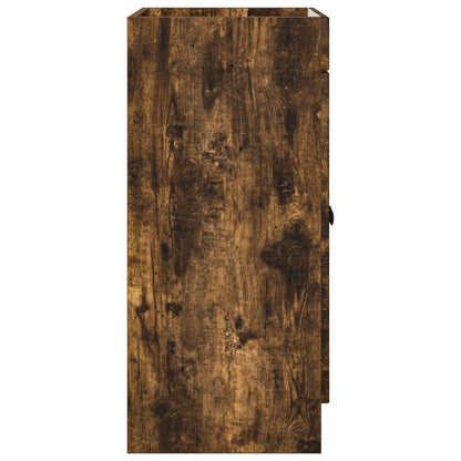 vidaXL Bathroom under Sink Cabinet Smoked Oak 56 x 37.5 x 81 cm 5