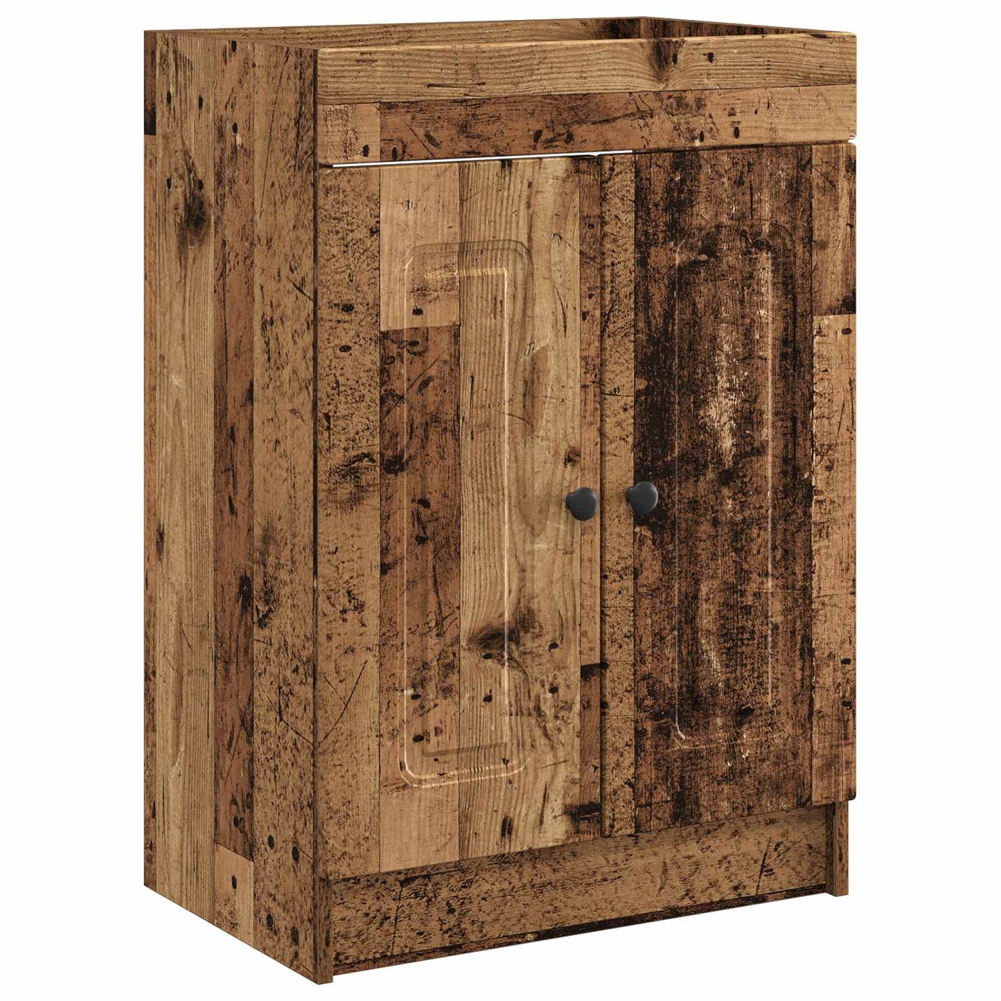 vidaXL Bathroom under Sink Cabinet Old Wood 56 x 37.5 x 81 cm 2