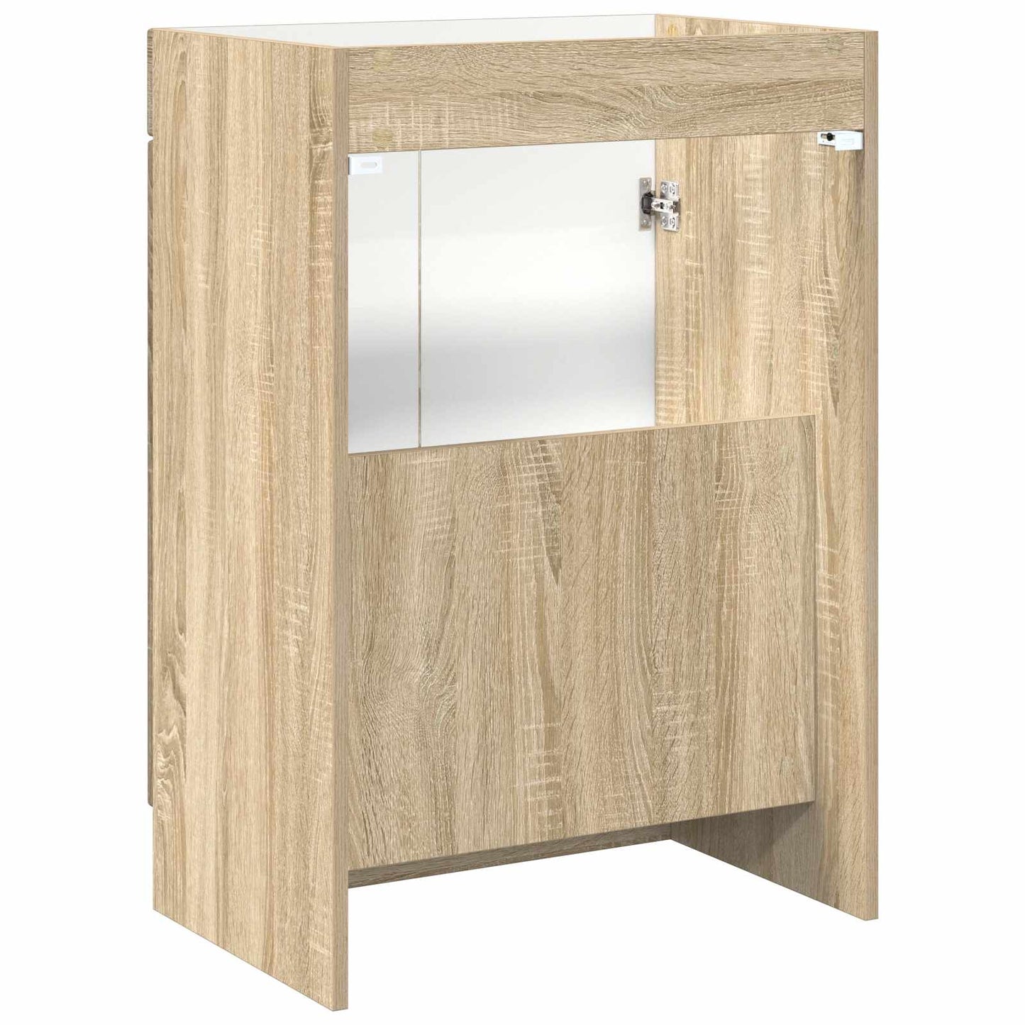 vidaXL Bathroom under Sink Cabinet Sonoma Oak 56 x 37.5 x 81 cm 6
