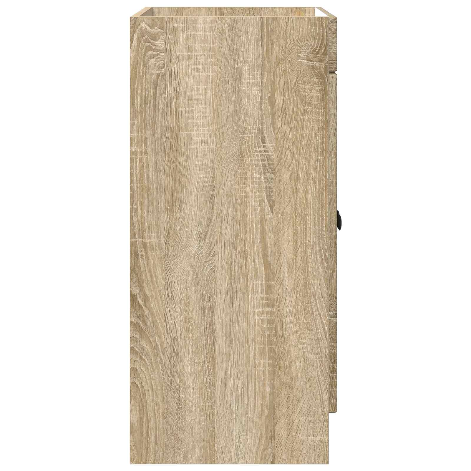 vidaXL Bathroom under Sink Cabinet Sonoma Oak 56 x 37.5 x 81 cm 5