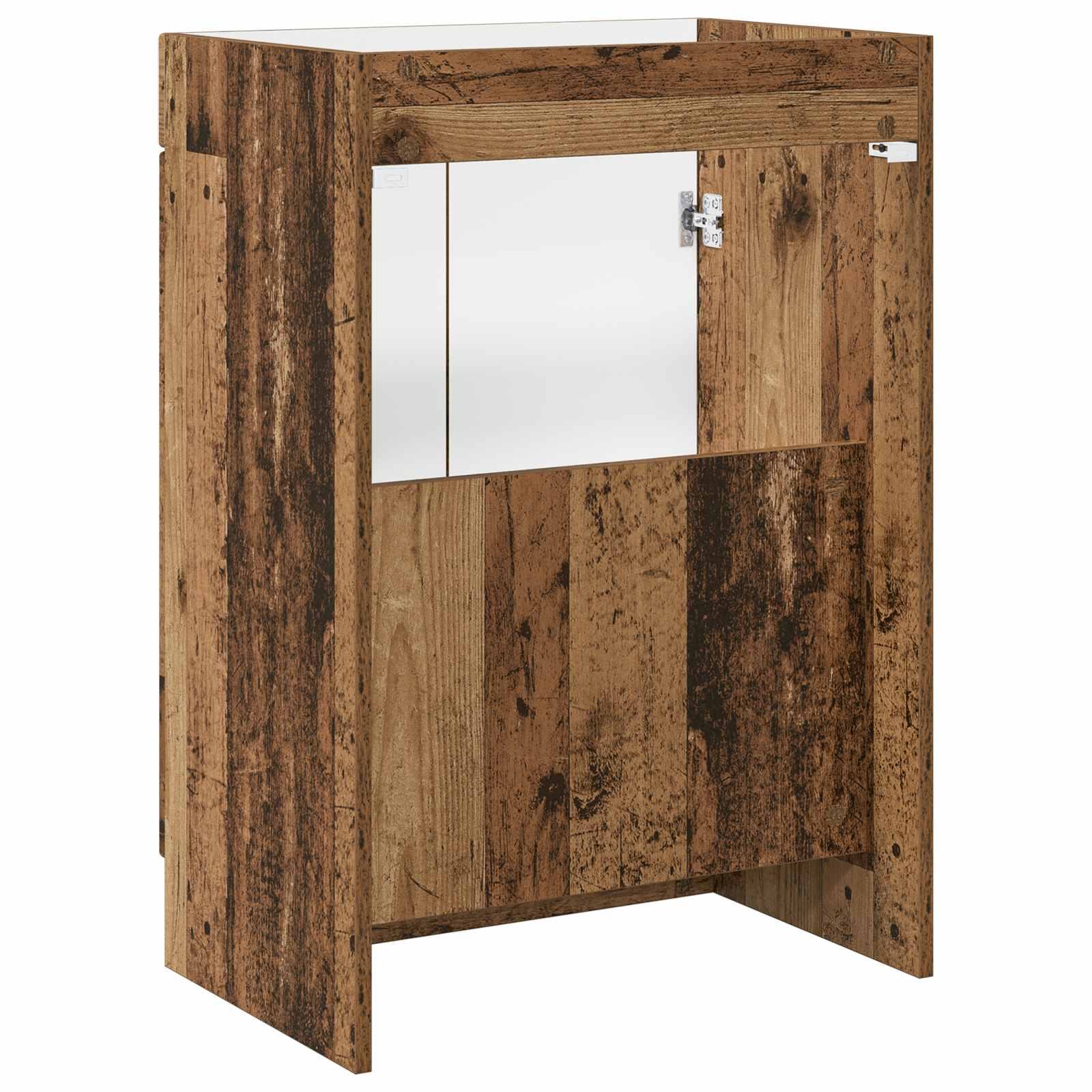 vidaXL Bathroom under Sink Cabinet Old Wood 56 x 37.5 x 81 cm 6