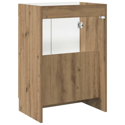 vidaXL Bathroom under Sink Cabinet Artisan Oak 56 x 37.5 x 81 cm 6