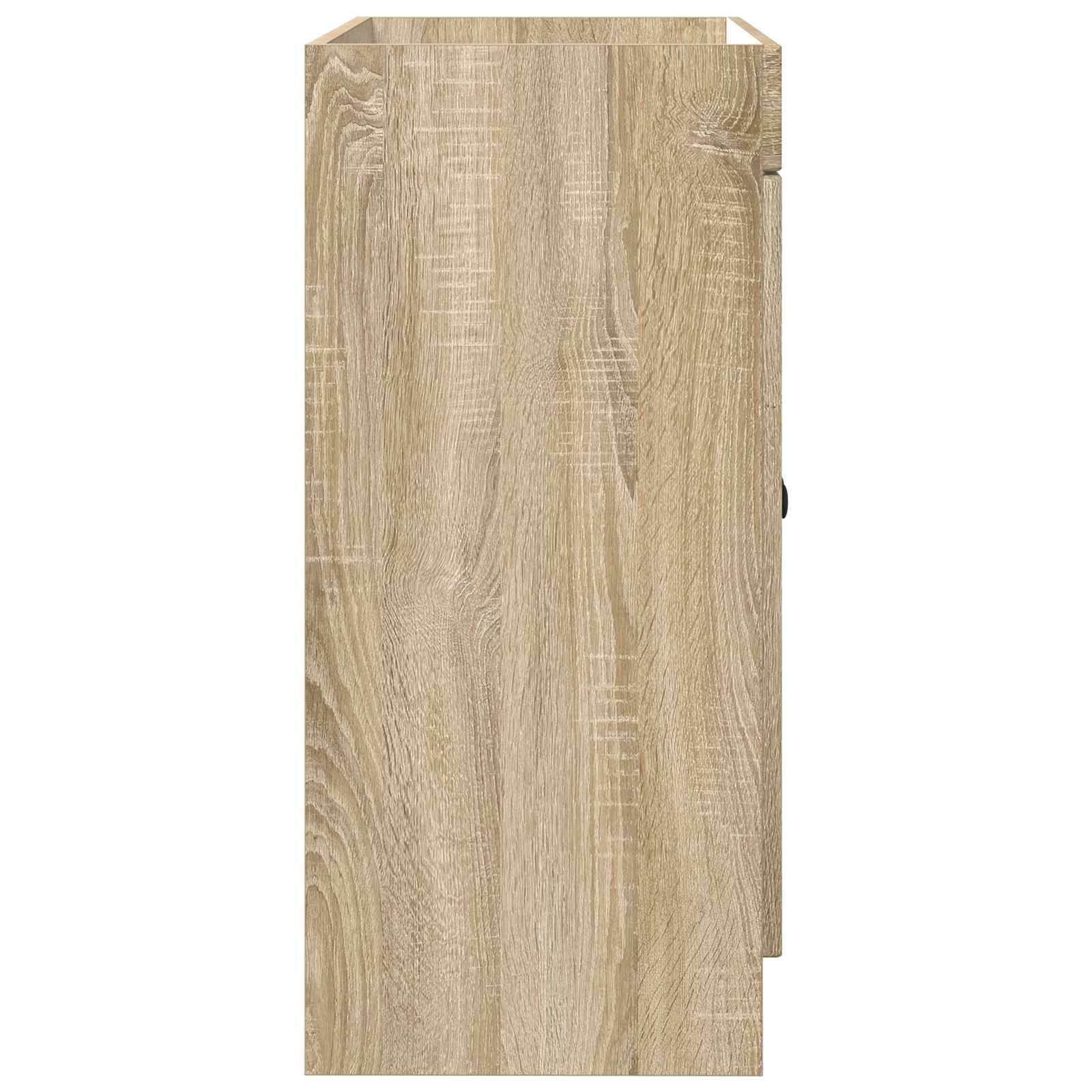 vidaXL Bathroom under Sink Cabinet Sonoma Oak 56 x 37.5 x 81 cm 5