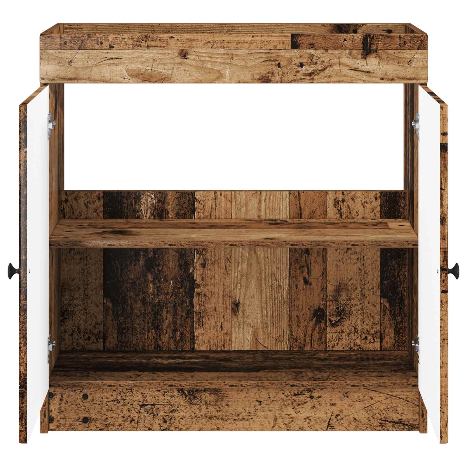 vidaXL Bathroom under Sink Cabinet Old Wood 56 x 37.5 x 81 cm 4