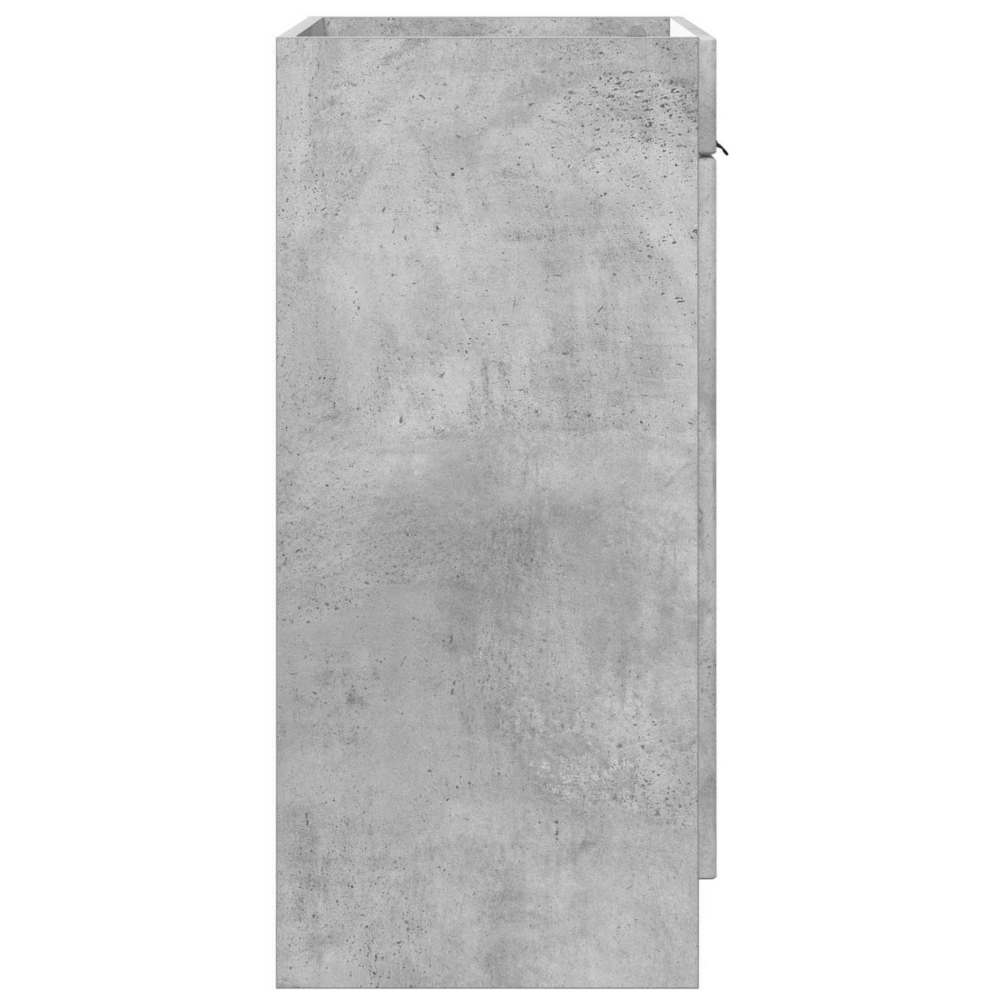 vidaXL Bathroom under Sink Cabinet Concrete Grey 56 x 37.5 x 81 cm 5