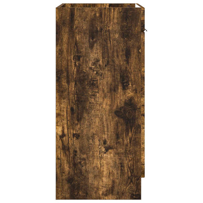 vidaXL Bathroom under Sink Cabinet Smoked Oak 56 x 37.5 x 81 cm 5