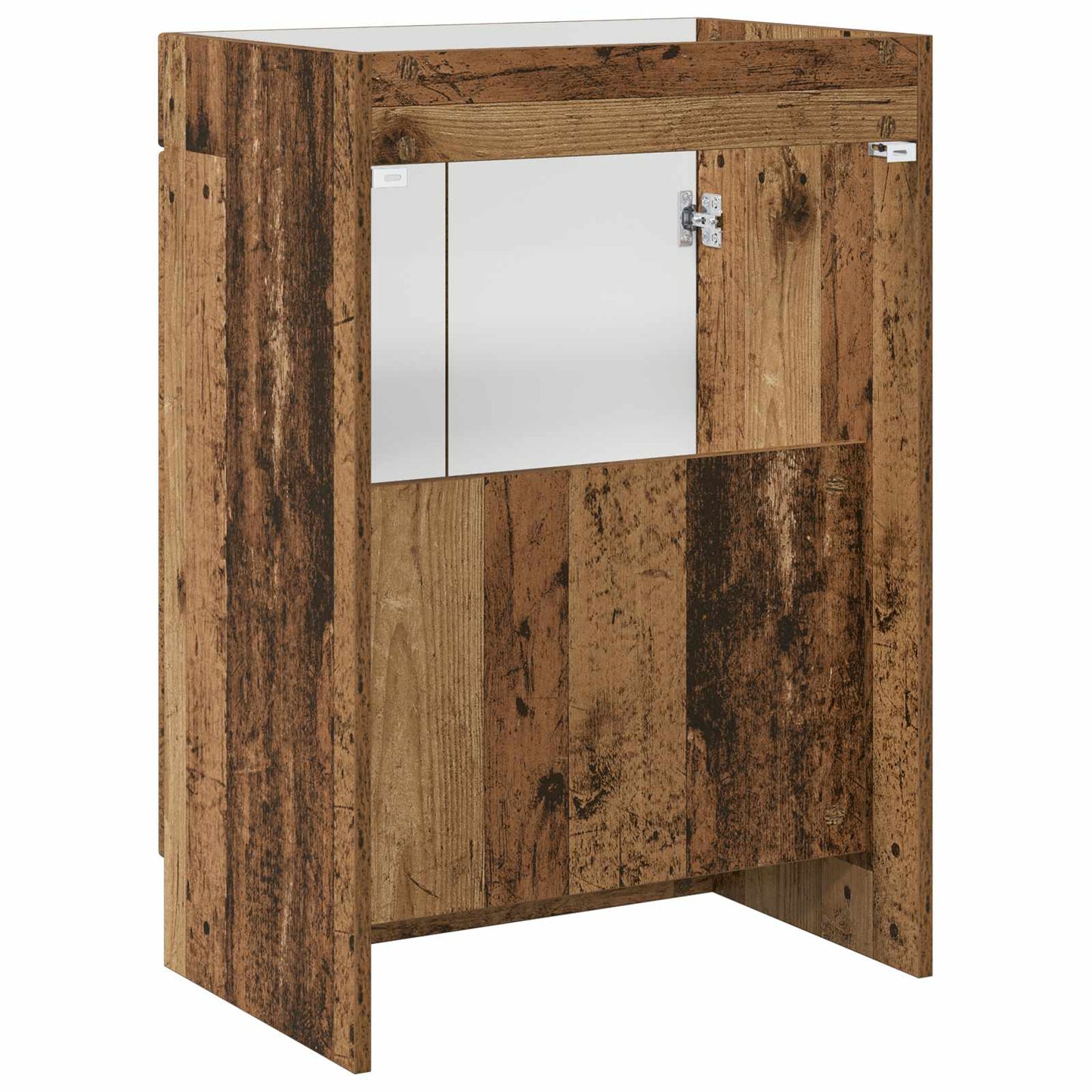 vidaXL Bathroom under Sink Cabinet Old Wood 56 x 37.5 x 81 cm 6
