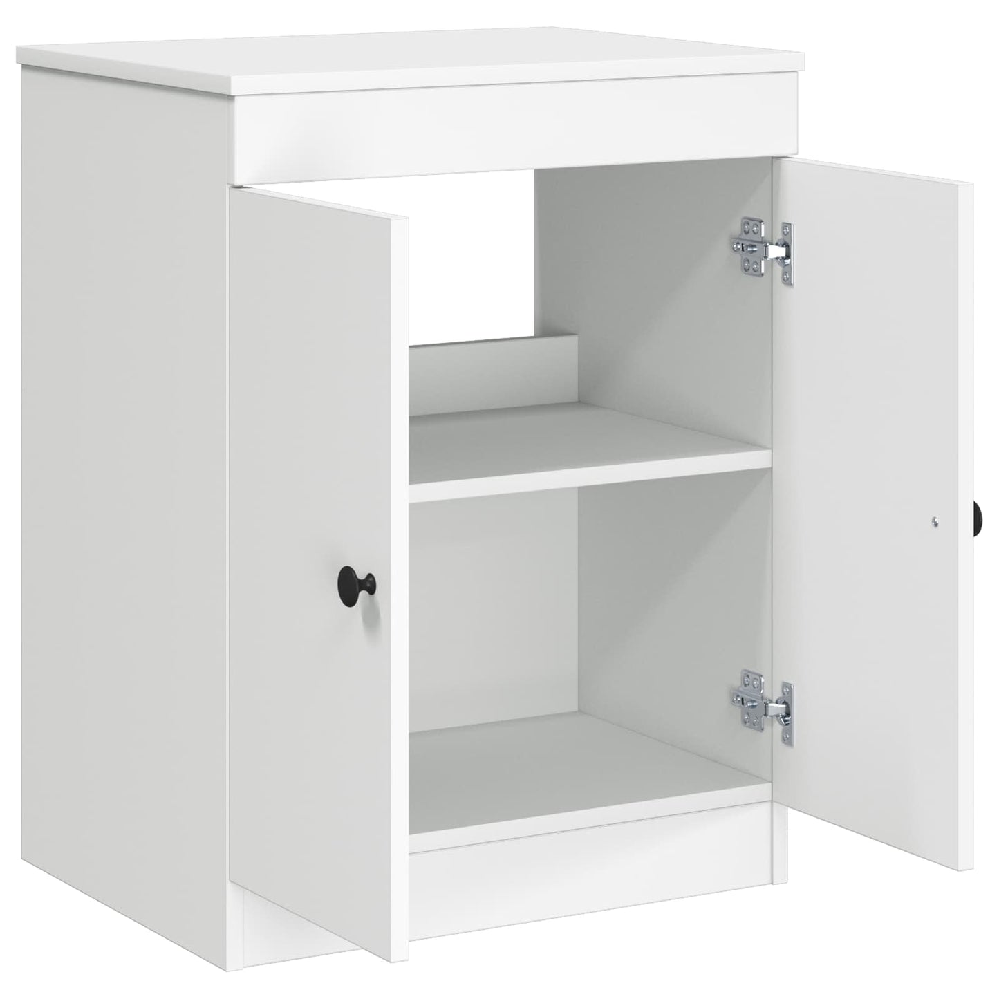 vidaXL Bathroom Cabinet White 54 x 41 x 70 cm Engineered Wood 4