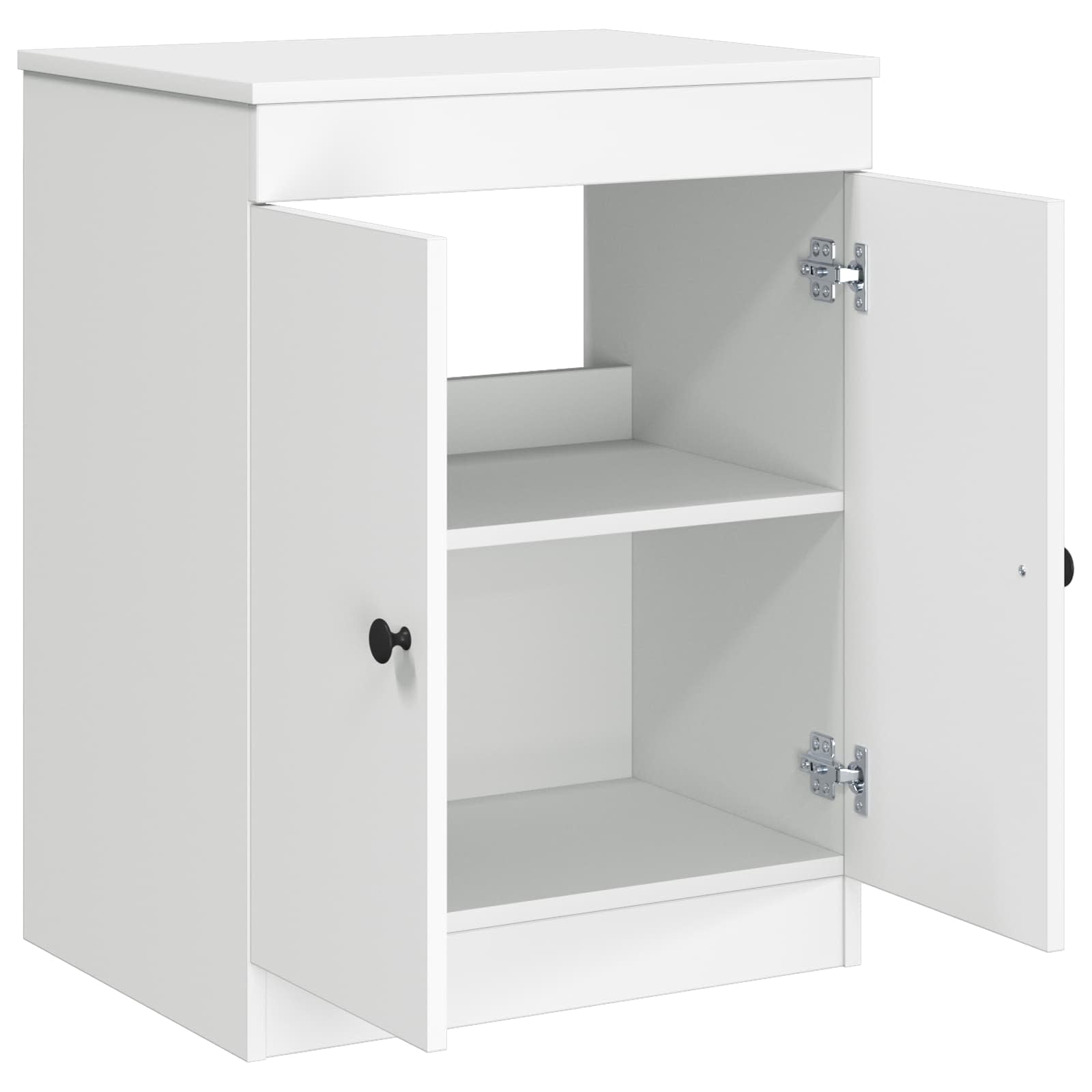 vidaXL Bathroom Cabinet White 54 x 41 x 70 cm Engineered Wood 4