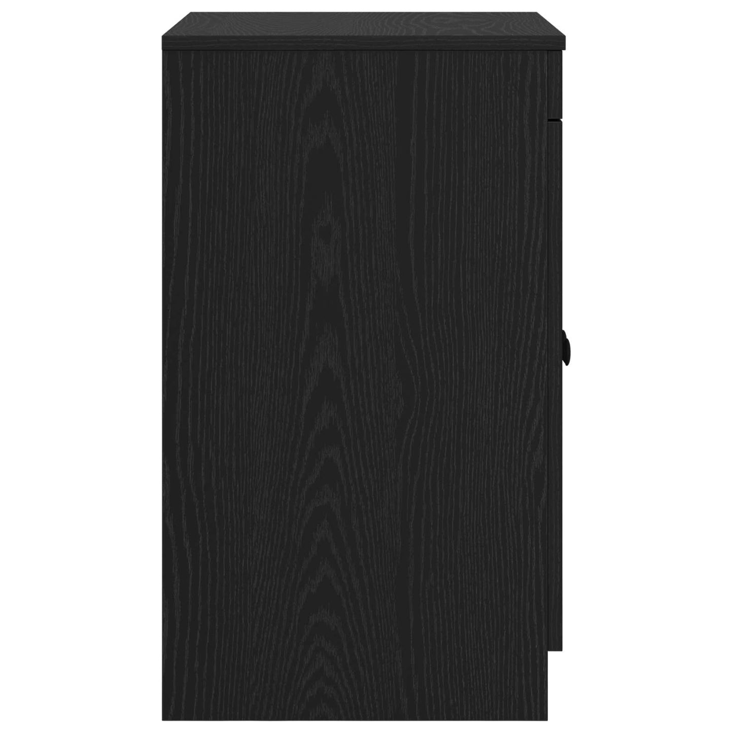 vidaXL Bathroom Cabinet Black 54 x 41 x 70 cm Engineered Wood 5