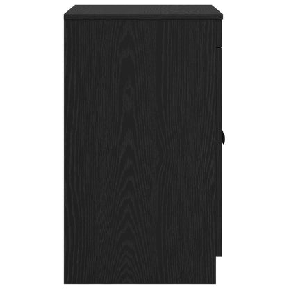 vidaXL Bathroom Cabinet Black 54 x 41 x 70 cm Engineered Wood 5