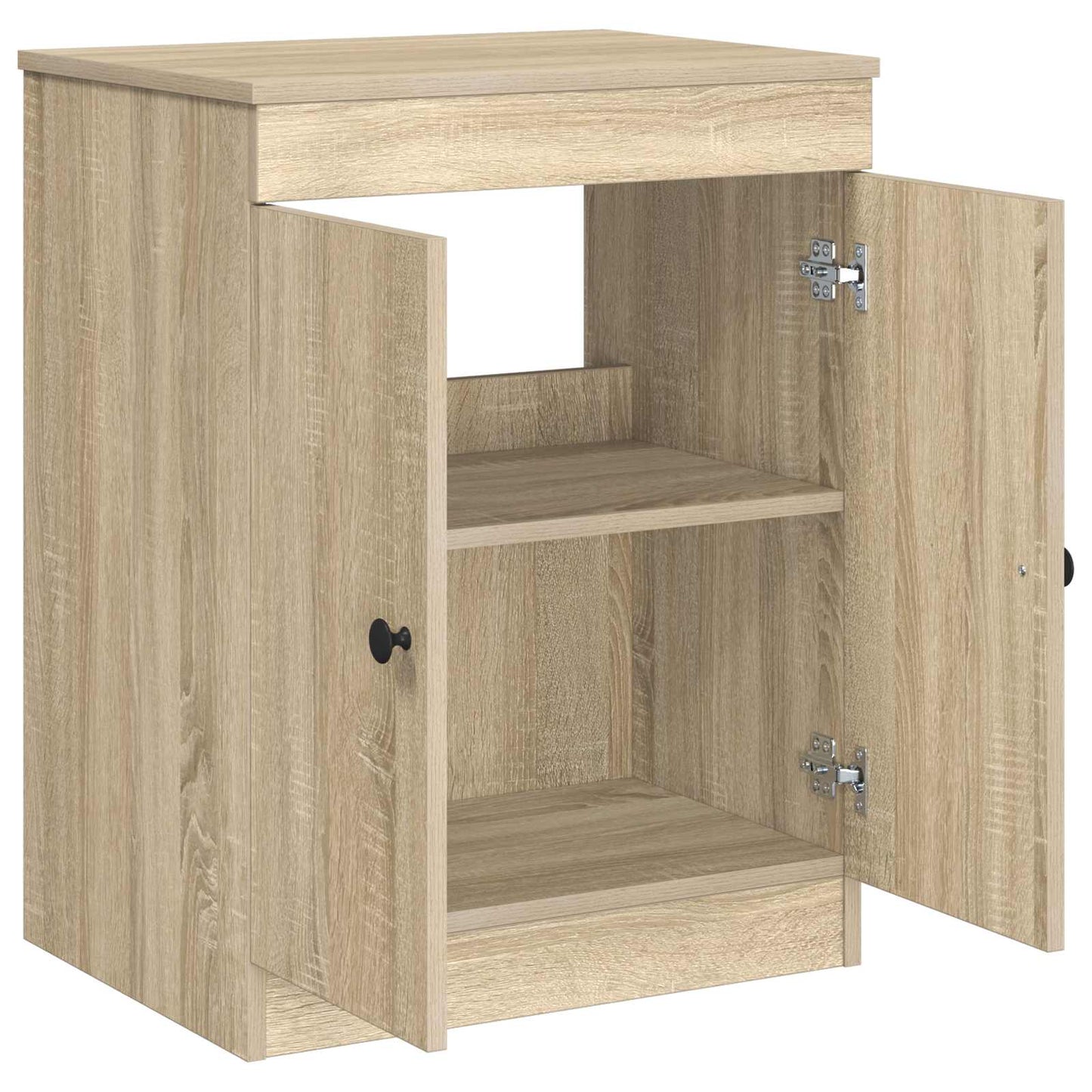 vidaXL Bathroom Cabinet Sonoma Oak 54 x 41 x 70 cm Engineered Wood 4