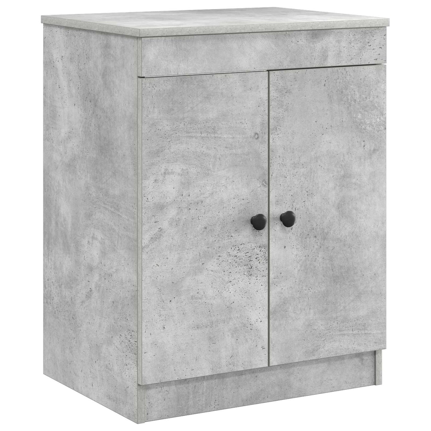 vidaXL Bathroom Cabinet Concrete Grey 54 x 41 x 70 cm Engineered Wood 2