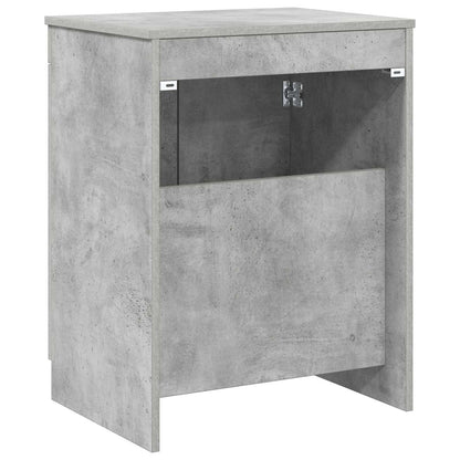 vidaXL Bathroom Cabinet Concrete Grey 54 x 41 x 70 cm Engineered Wood 6