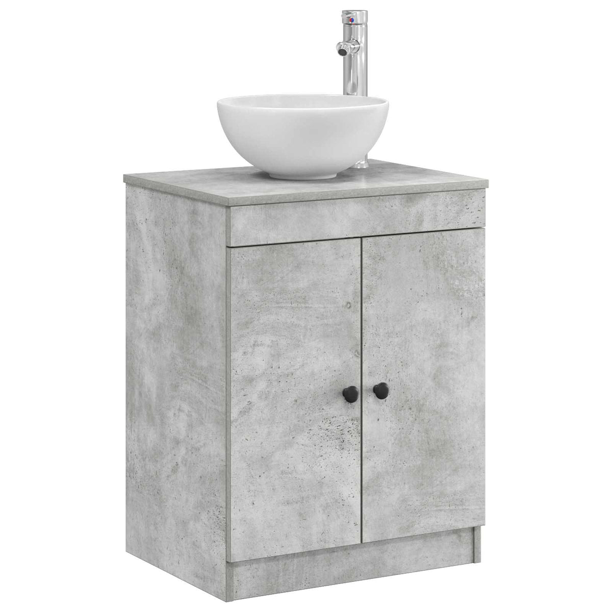 Bathroom Cabinet 54 x 41 x 70 cm Engineered Wood Concrete grey