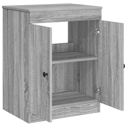 vidaXL Bathroom Cabinet Grey Sonoma 54 x 41 x 70 cm Engineered Wood 4