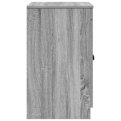 vidaXL Bathroom Cabinet Grey Sonoma 54 x 41 x 70 cm Engineered Wood 5