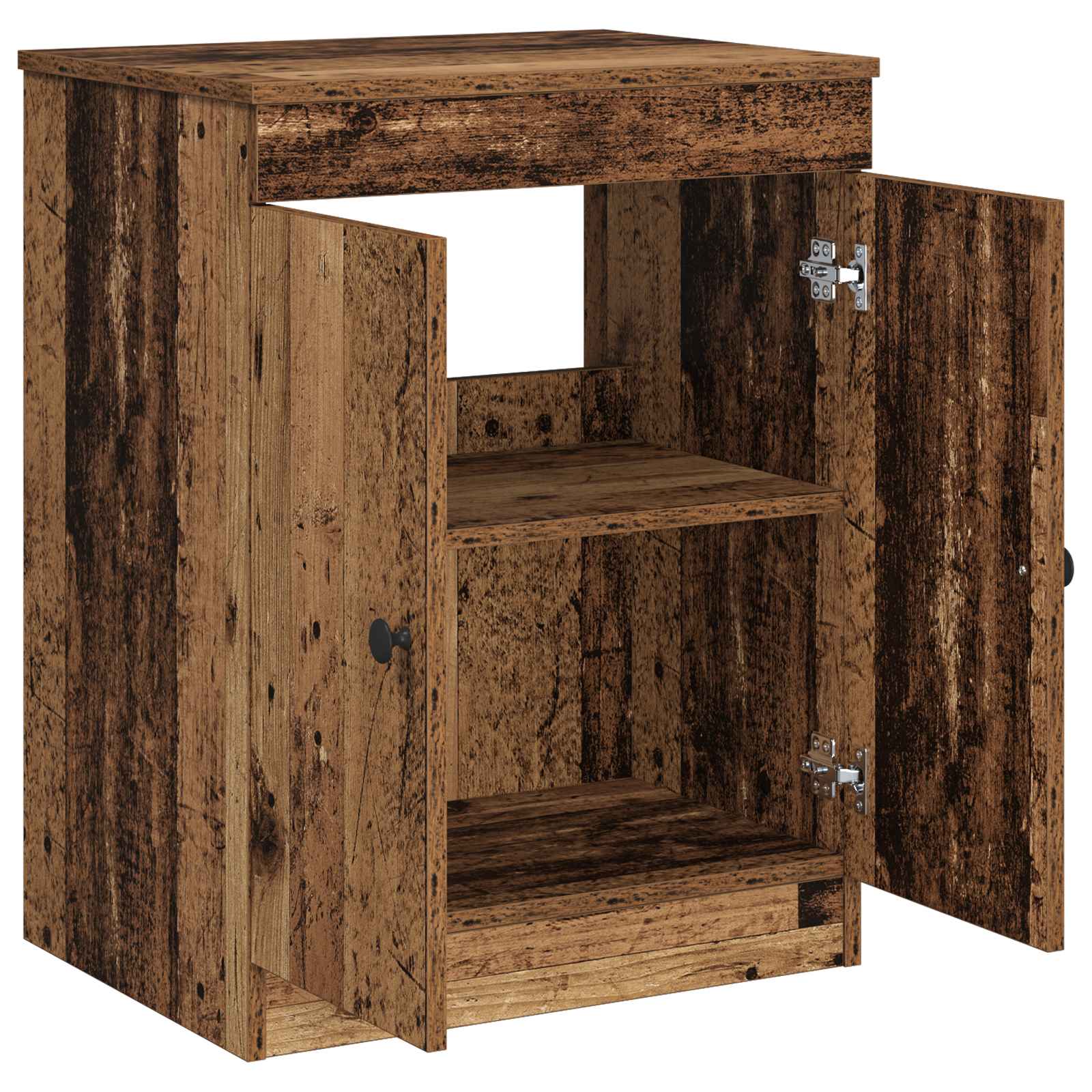 vidaXL Bathroom Cabinet Old Wood 54 x 41 x 70 cm Engineered Wood 4