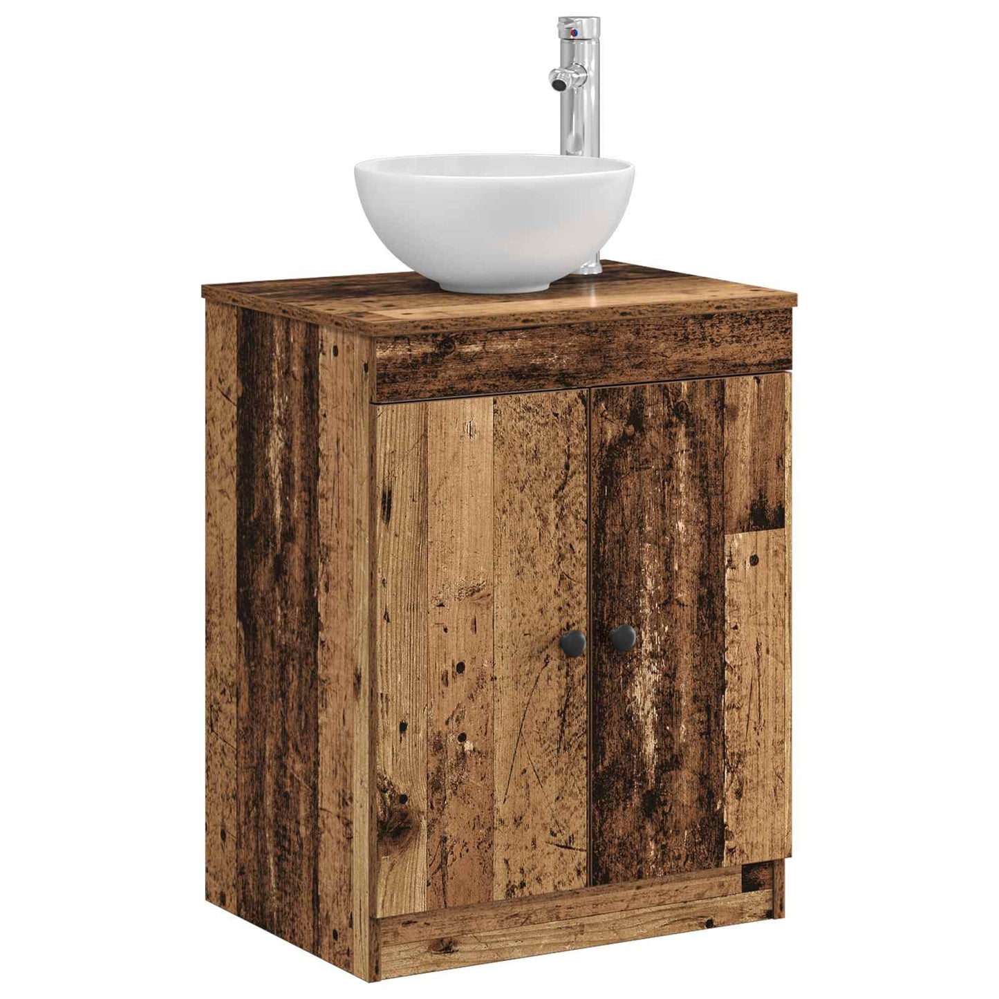 vidaXL Bathroom Cabinet Old Wood 54 x 41 x 70 cm Engineered Wood 3