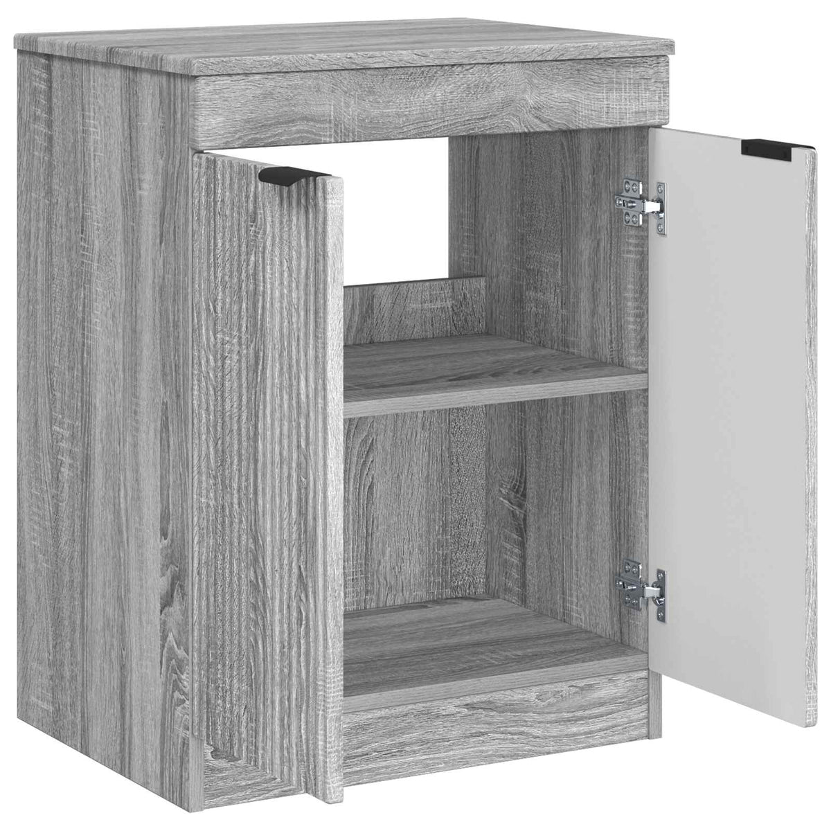 vidaXL Bathroom Cabinet Grey Sonoma 54 x 41 x 70 cm Engineered Wood 4
