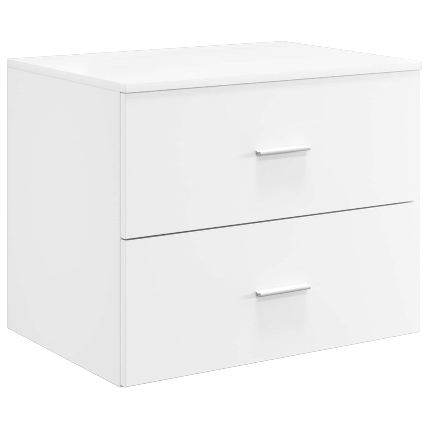 vidaXL Wall-Mounted Bathroom Cabinet White 62.5 x 44.5 x 50 cm 2