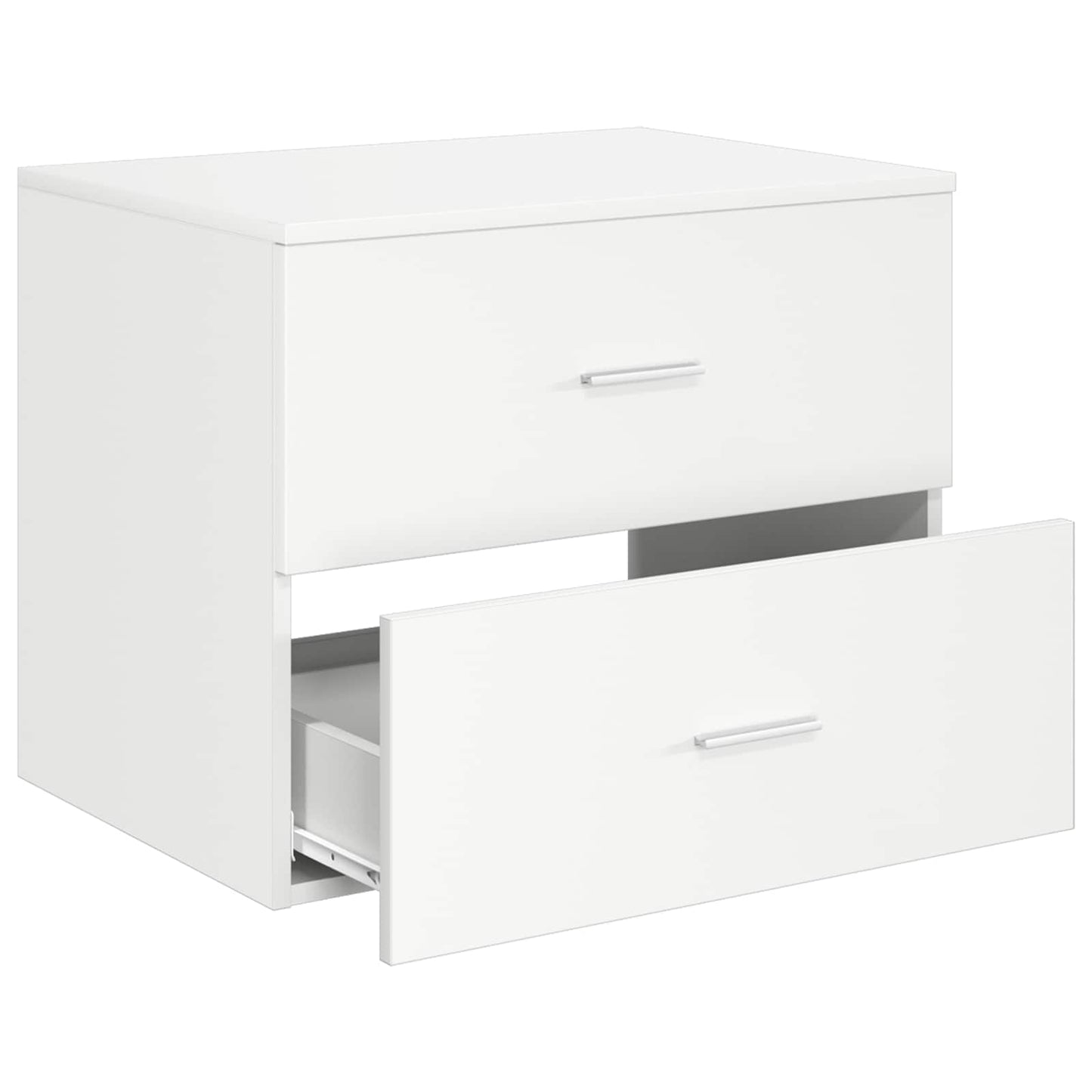 vidaXL Wall-Mounted Bathroom Cabinet White 62.5 x 44.5 x 50 cm 3