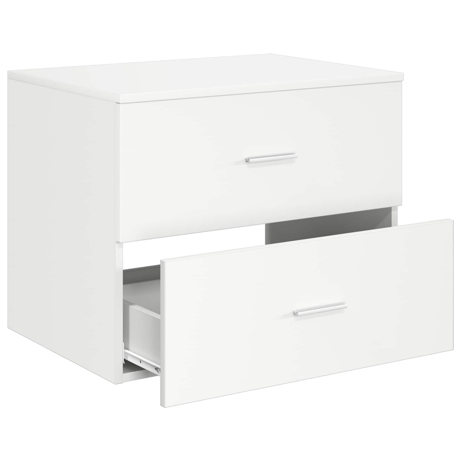 vidaXL Wall-Mounted Bathroom Cabinet White 62.5 x 44.5 x 50 cm 3