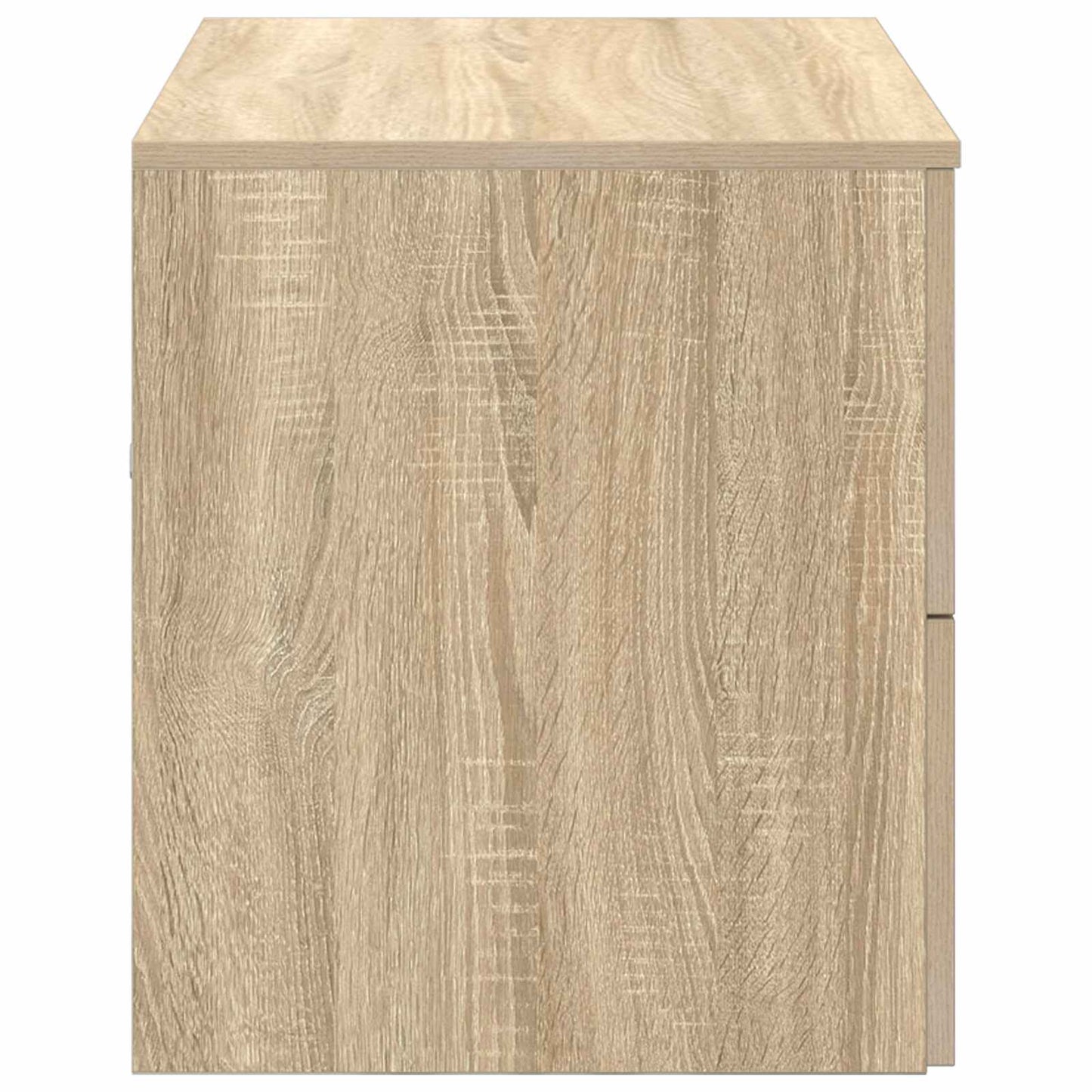 vidaXL Wall-Mounted Bathroom Cabinet Sonoma Oak 62.5 x 44.5 x 50 cm 4
