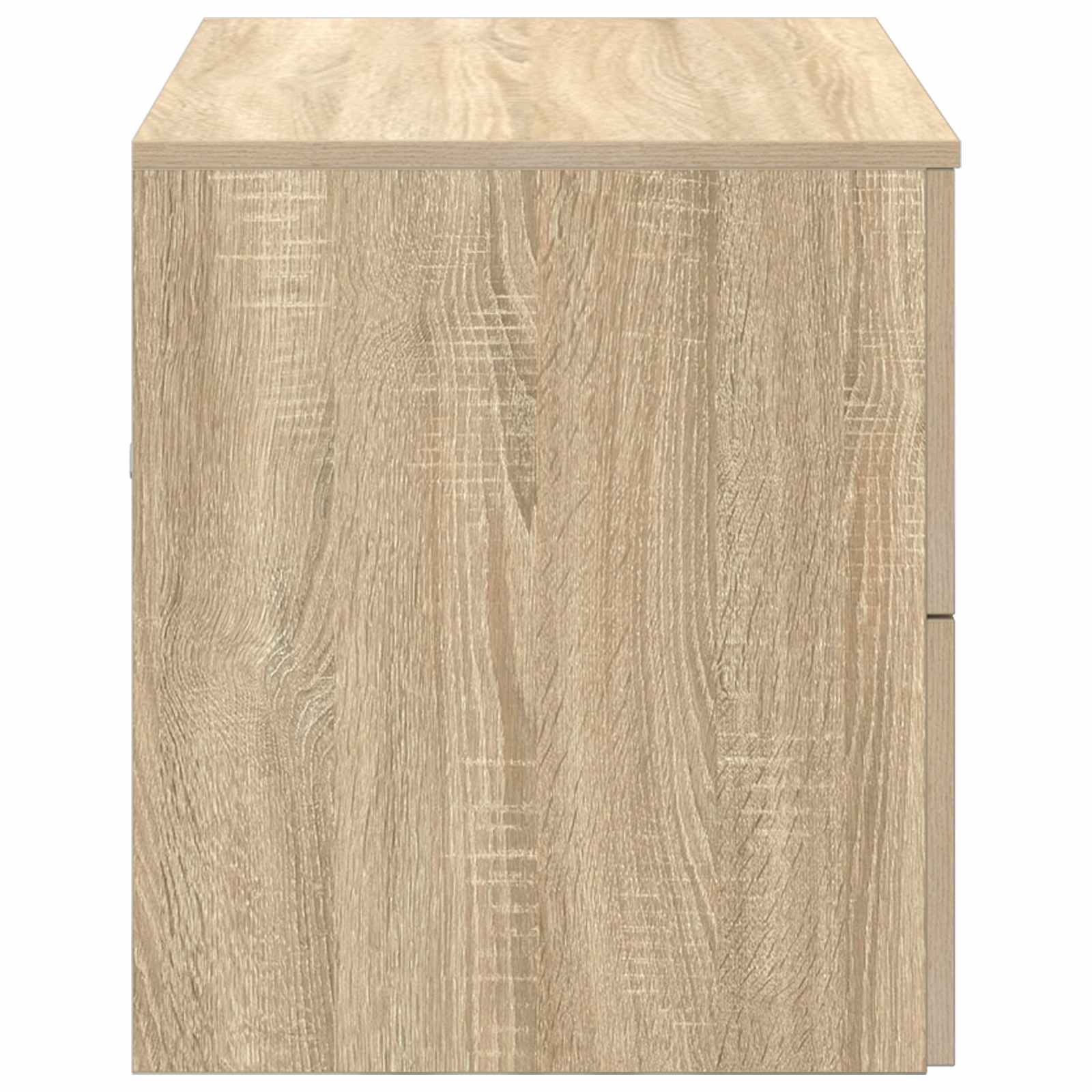 vidaXL Wall-Mounted Bathroom Cabinet Sonoma Oak 62.5 x 44.5 x 50 cm 4