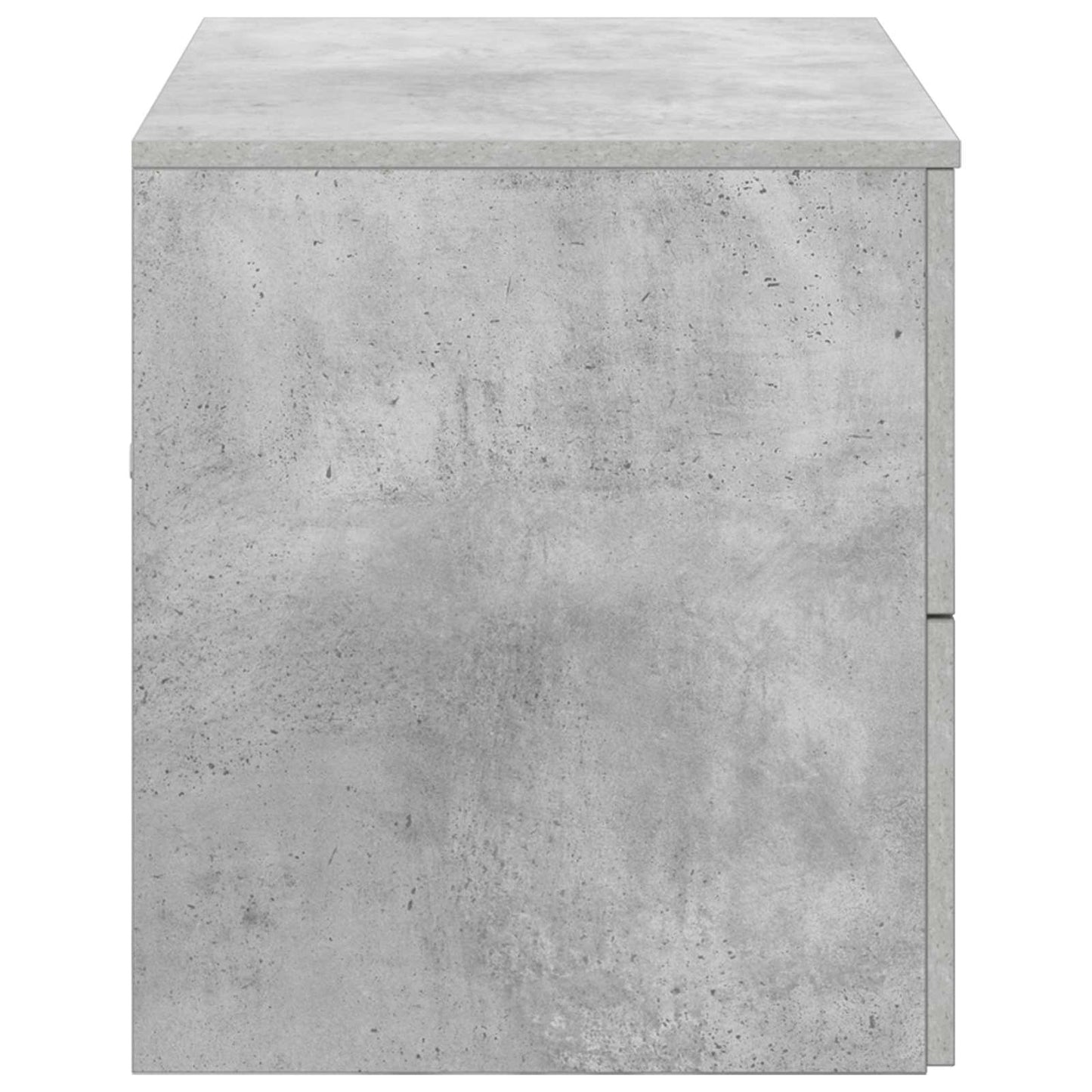 vidaXL Wall-Mounted Bathroom Cabinet Concrete Grey 62.5 x 44.5 x 50 cm 4