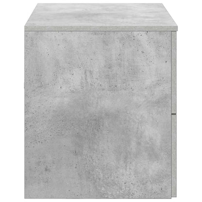 vidaXL Wall-Mounted Bathroom Cabinet Concrete Grey 62.5 x 44.5 x 50 cm 4